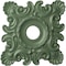 Ekena Millwork Crawley Ceiling Medallion (Canopies up to 6 3/4"), 18"W x 18"H x 3 1/4"ID x 1 1/2"P, Athenian Green CM18CRAGF - alternate 1